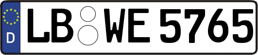 LB-WE5765