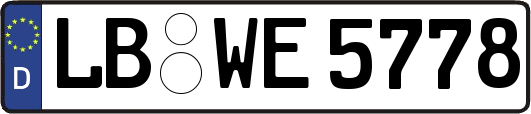 LB-WE5778