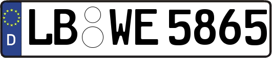 LB-WE5865