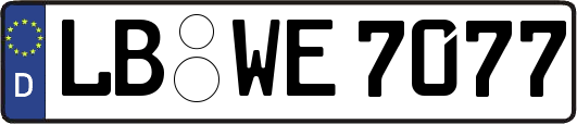 LB-WE7077