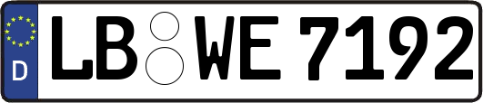 LB-WE7192