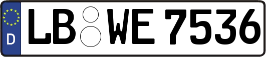 LB-WE7536