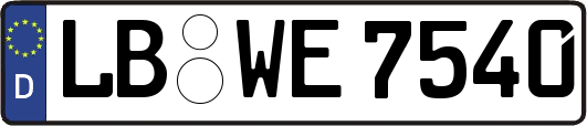LB-WE7540