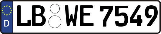 LB-WE7549