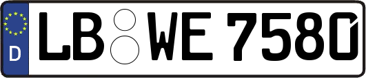 LB-WE7580