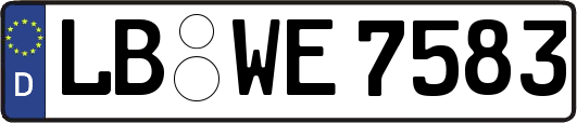 LB-WE7583