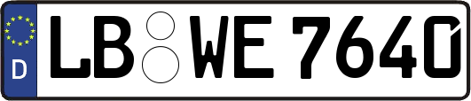 LB-WE7640