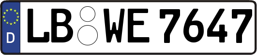 LB-WE7647