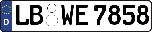 LB-WE7858