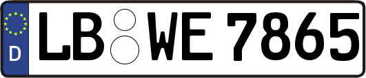 LB-WE7865