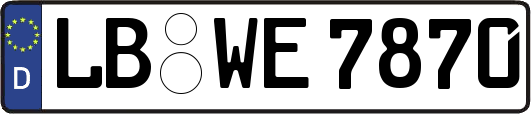 LB-WE7870
