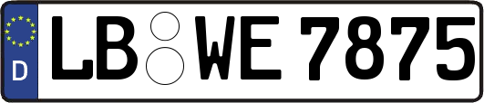 LB-WE7875