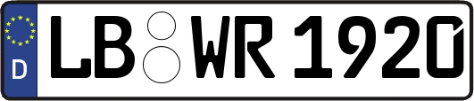 LB-WR1920