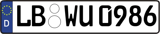 LB-WU0986