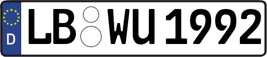 LB-WU1992