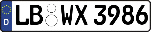 LB-WX3986
