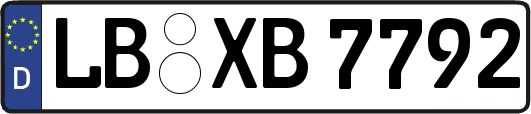 LB-XB7792