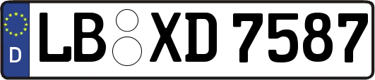 LB-XD7587