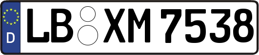 LB-XM7538