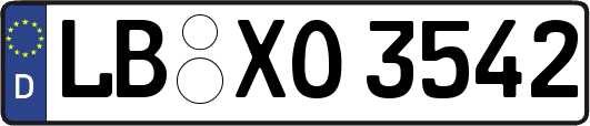 LB-XO3542