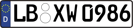 LB-XW0986