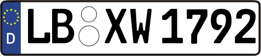 LB-XW1792