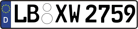 LB-XW2759