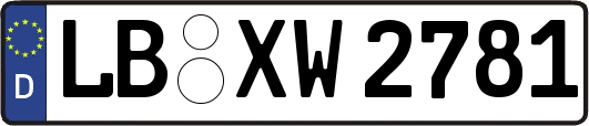LB-XW2781