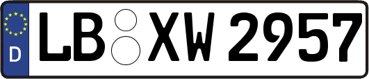 LB-XW2957