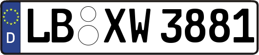 LB-XW3881