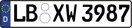 LB-XW3987