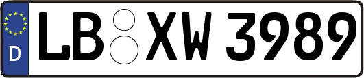 LB-XW3989