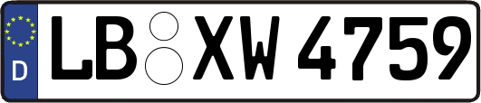 LB-XW4759