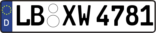 LB-XW4781