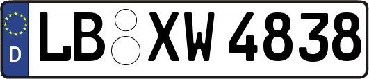 LB-XW4838