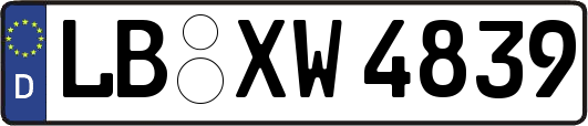 LB-XW4839