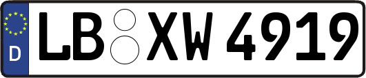 LB-XW4919