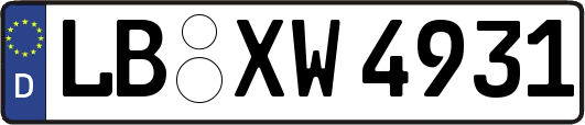 LB-XW4931