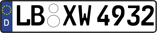LB-XW4932