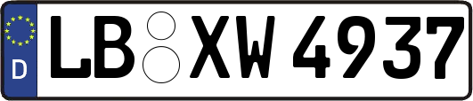 LB-XW4937