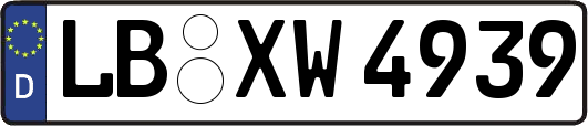 LB-XW4939