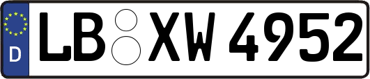 LB-XW4952