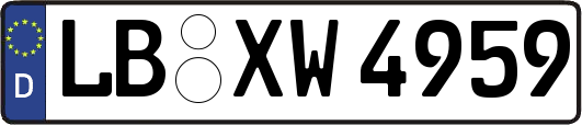LB-XW4959