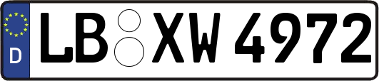 LB-XW4972