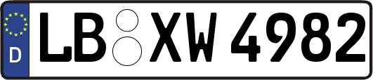 LB-XW4982