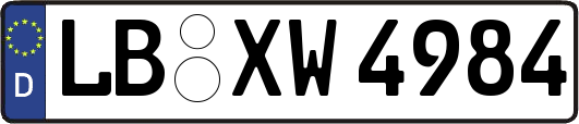 LB-XW4984