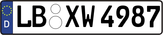 LB-XW4987