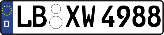 LB-XW4988
