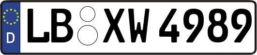 LB-XW4989