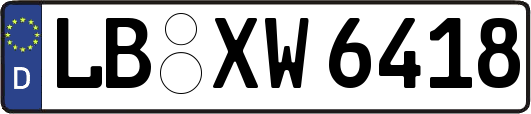 LB-XW6418